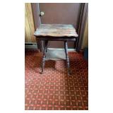 Victorian-Style Oak Parlor Table