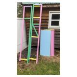 Wooden Shelving Unit Metal Shelves