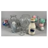 Crystal & Glass Pitchers and Vases