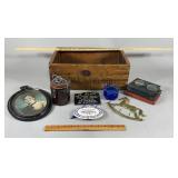 Santa Clara Prunes Crate W/Vintage Contents