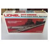 Lionel 027 Gauge Manual Control Switch Right Hand