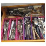 Drawer of Silverware