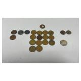 Wheat Pennies,Steel Penny,Mercury Dime,ect