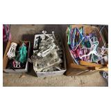 Large Lot Of Plastic Hangers And Organizers