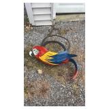 Parrot Planter made Out of Tire