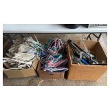 3 Boxes Of Various Hangers