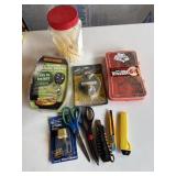 Remote Start, Zipties, Scissors,RV Sewer Cap