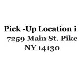 Pick-Up Location-NOT OUR OFFICE!!!