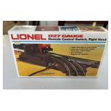 Lionel 027 Gauge Remote Control Switch ,Right Hand