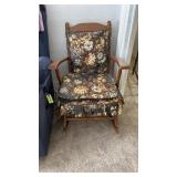 Vintage Rocker W/Cushions