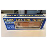 K-Line Electric Arcade & Attica Boxcar Tioga Train