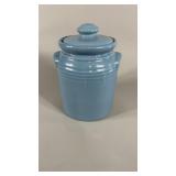 Gibson Light Blue Ceramic Canister