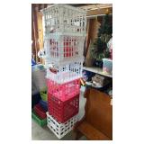7 Stackable Crates