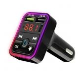 onn. Bluetooth LED FM Transmitter Car Charger