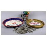Beer Serving Trays- Bottle Openers and Stir Sticks