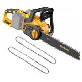 ReliaRoads 16-Inch Brushless Chainsaw, 40V (2 x