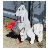 Polar Bear Holiday Theme Yard Decorations