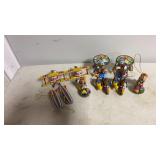ZZ Tin Toy Ornaments