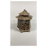 Vintage Cast Iron Garden Lantern