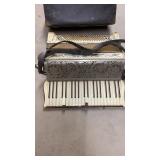 Vintage Accordion-Needs work -In Case