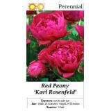 6 Red, White & Yellow Bartzella Peony Trees