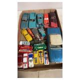 Assortment of Vintage Die Cast Cars