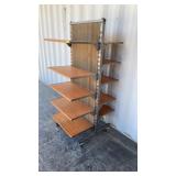 Rolling Merchandise Rack