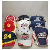 9 Nascar Hats