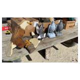 Eagle Themed Garden Decor