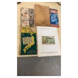Old Literature,Maps, And Pictures