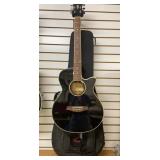 Hanez Electric Guitar with Case-No strings