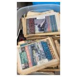 Tote of Dragster Magazines