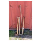 Pick, Axe, Hoe and Splitting Maul