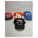 4 Sports Ball Caps