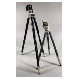 2 Vintage Camera Tripods
