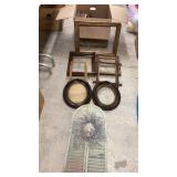 Large Assortment of Early Picture Frames