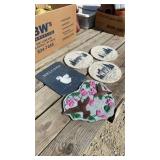 Ceramic And Stone Walking Path Decorations