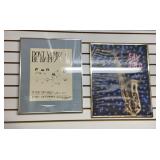 Framed Musical Advertisement