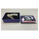 Dale Earnhardt Knife in Tin Case