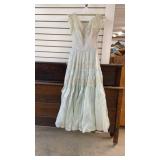 Early Lacy Party Dress- Unknown size