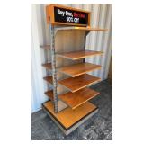 Rolling Display Shelf