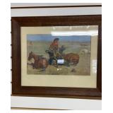 Caught in the Circle- Reproduction Framed