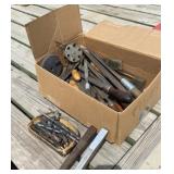 Lot Of Files Punches And Drill Bits