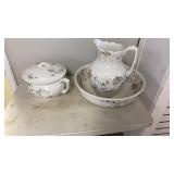 W&E Corn Wash Basin Set and Soup Pot