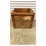 Western Electric Wooden Crate