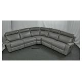 Macys Sheeler 5pc Reclining Sectional Manual Arm