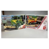 AMT 1/25 Scale Diamond Rio & International Trucks