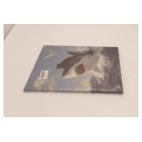 Zeuiwr Funny Black Cat Shark Framed Wall Decor,