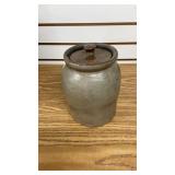 Stoneware Crock with Lid