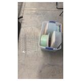 Tupperware, Basket, stained Glass